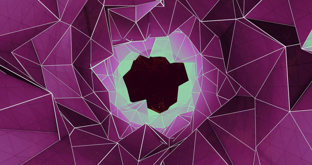 Abstract Geometric Pattern on Brown Backdrop