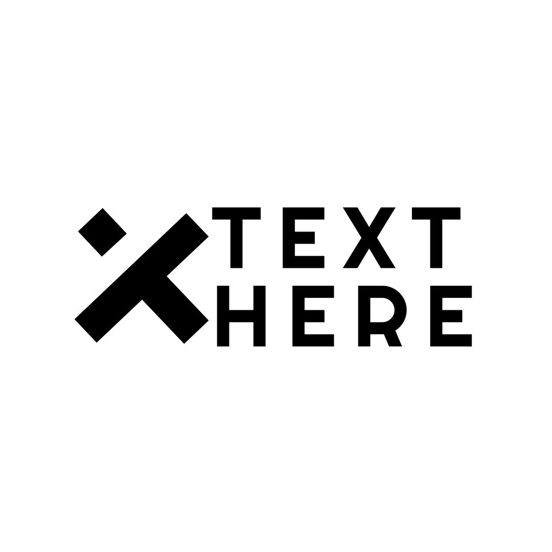 Bold Modern Logo Design Template with Custom Text Option - Download Free Stock Images Pikwizard.com