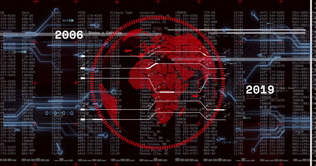 Digital Data Processing Over Global Network