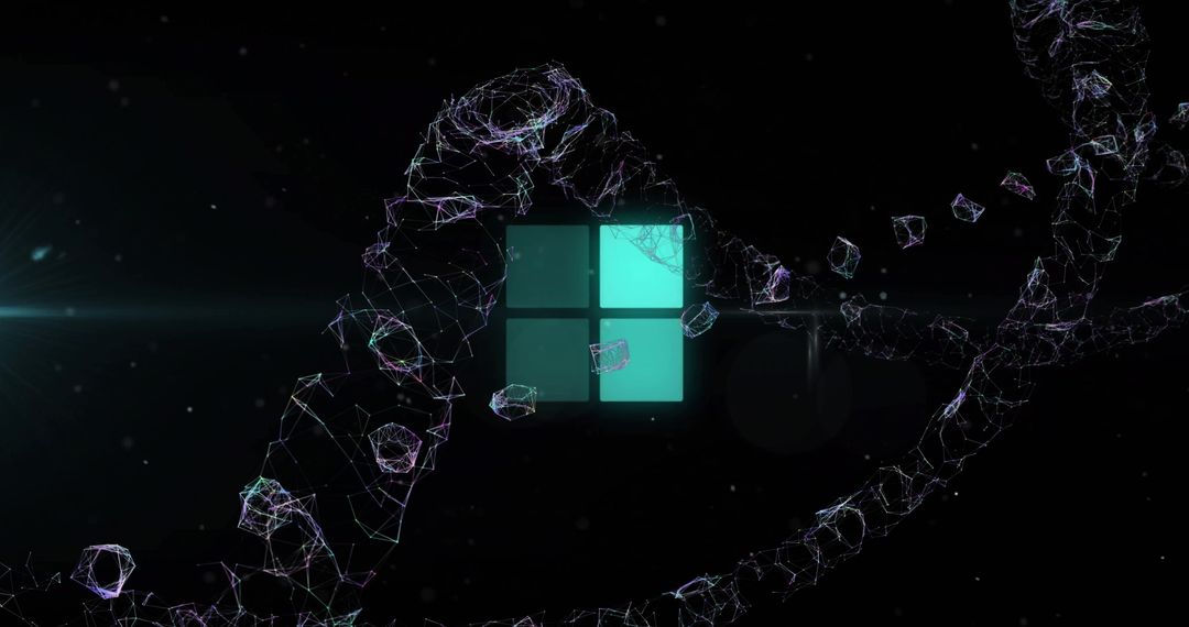 Digital DNA Strand with Data Elements in Space