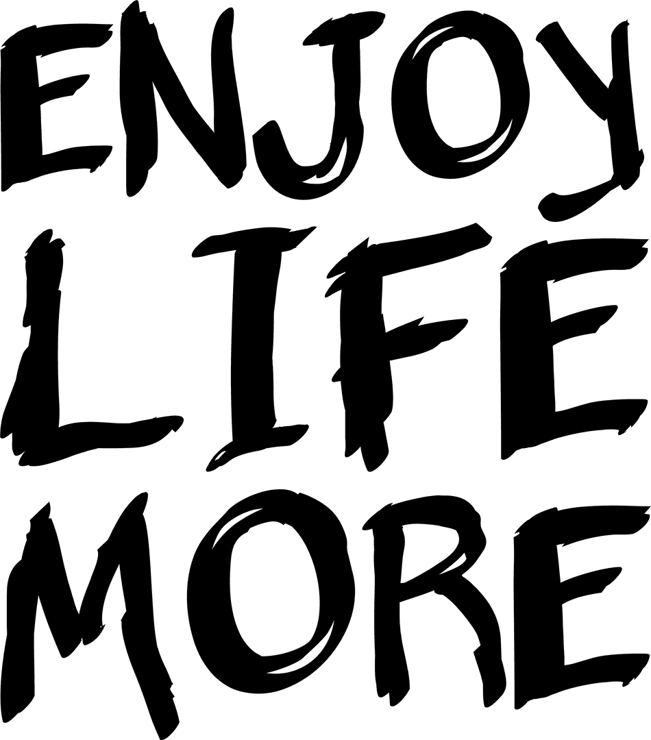 Intricate Black Decorative Pattern on Transparent Background