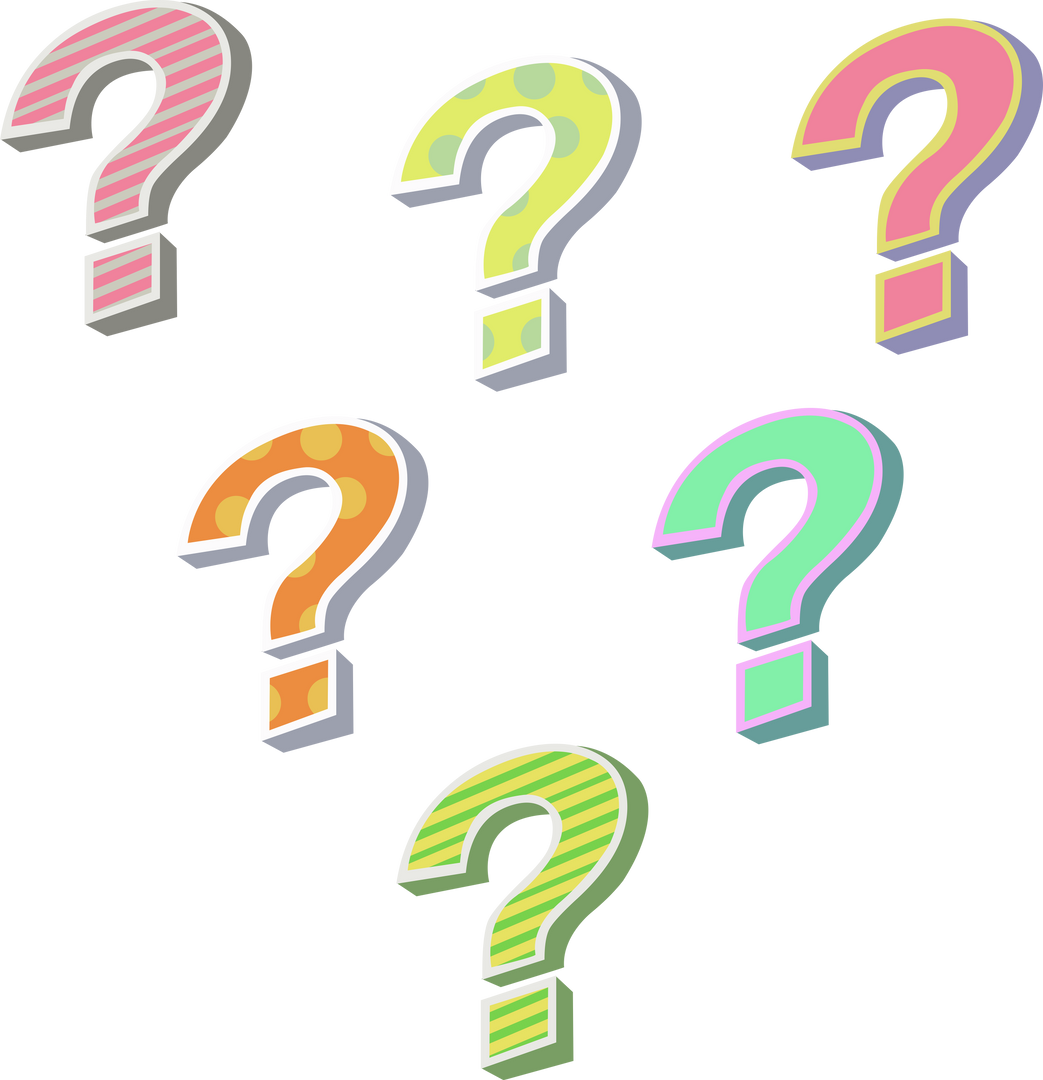 Colorful Transparent Question Marks Vector - Download Free Stock Images Pikwizard.com