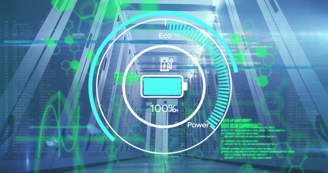 Battery Charge Overlay on Modern Data Servers