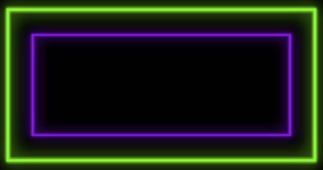 Vibrant Neon Rectangles on Black Background