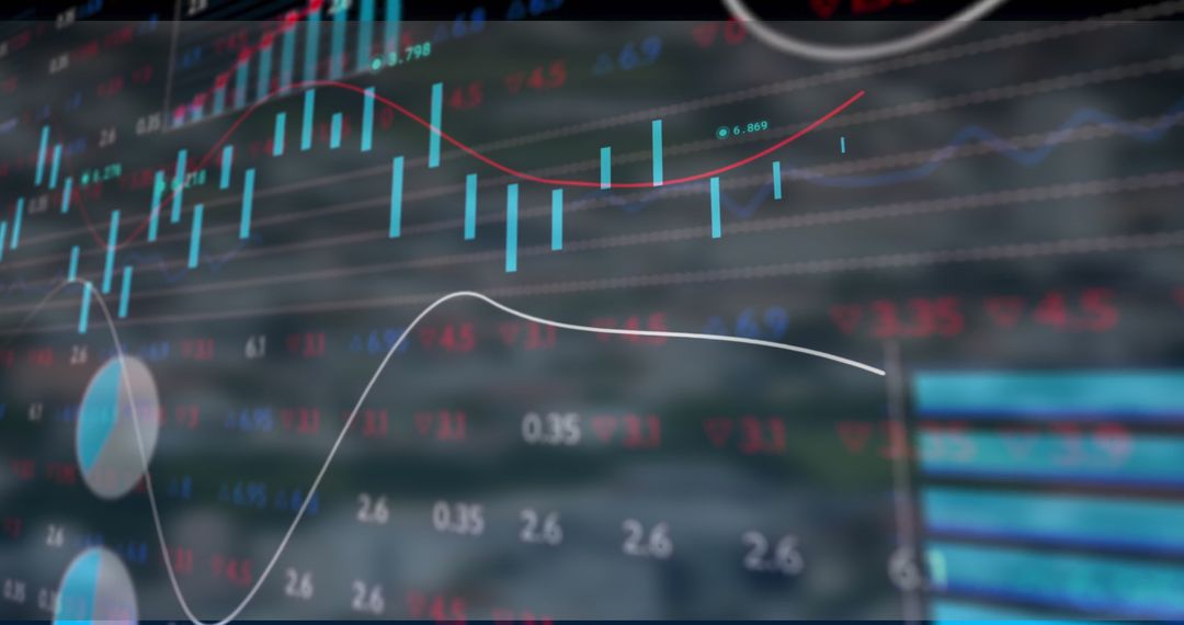 Digital Financial Dashboard with Charts and Graphs