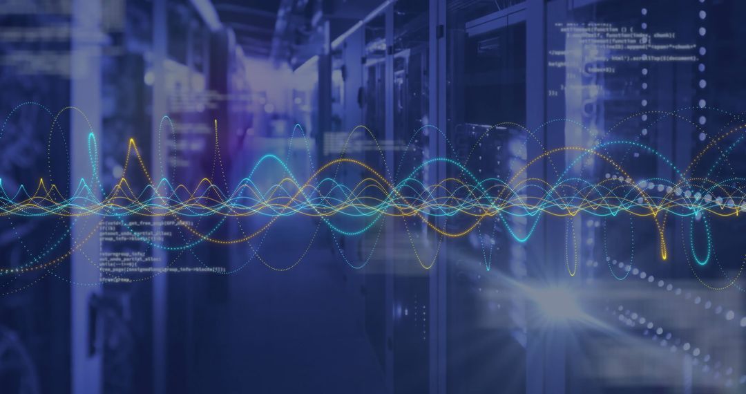 Data Processing in Server Room with Global Connections