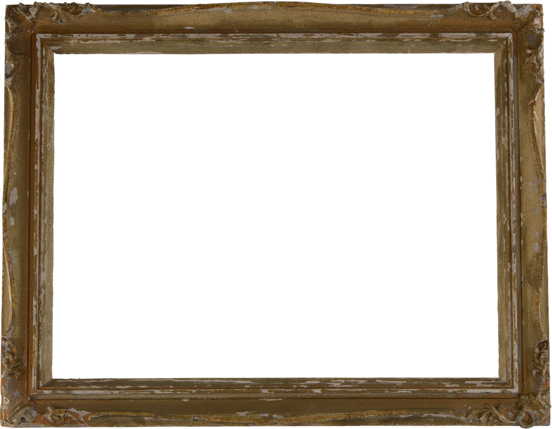 Antique Painting Frame on Transparent Background Isolated - Download Free Stock Images Pikwizard.com