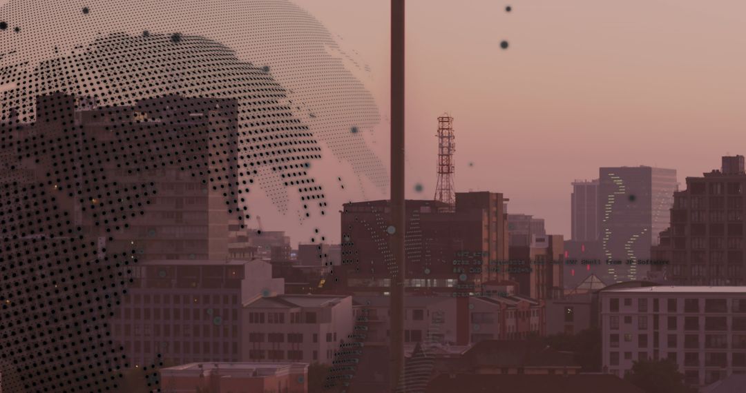 Digital Finance Data Blending with Urban Cityscape