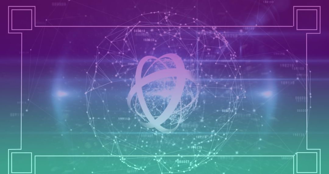 Futuristic Global Connections on Digital Surface