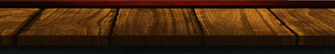 Transparent Wooden Floor Illustration on Background with Natural Texture