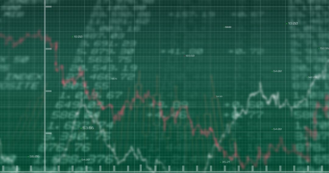 Abstract Digital Graph with Data Points and Grid - Free Images, Stock Photos and Pictures on Pikwizard.com