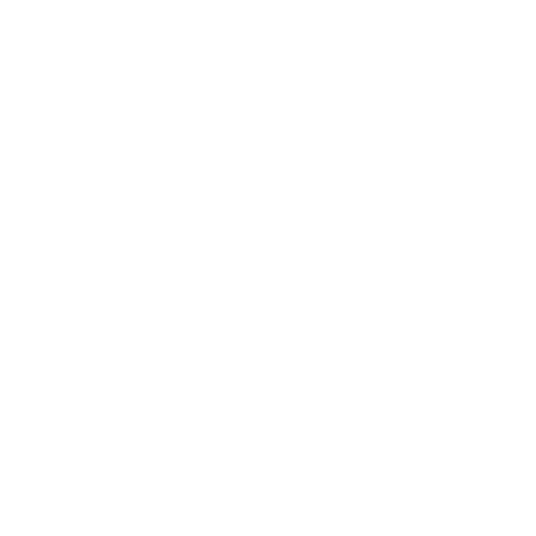 Floral White Patterns on Transparent Background