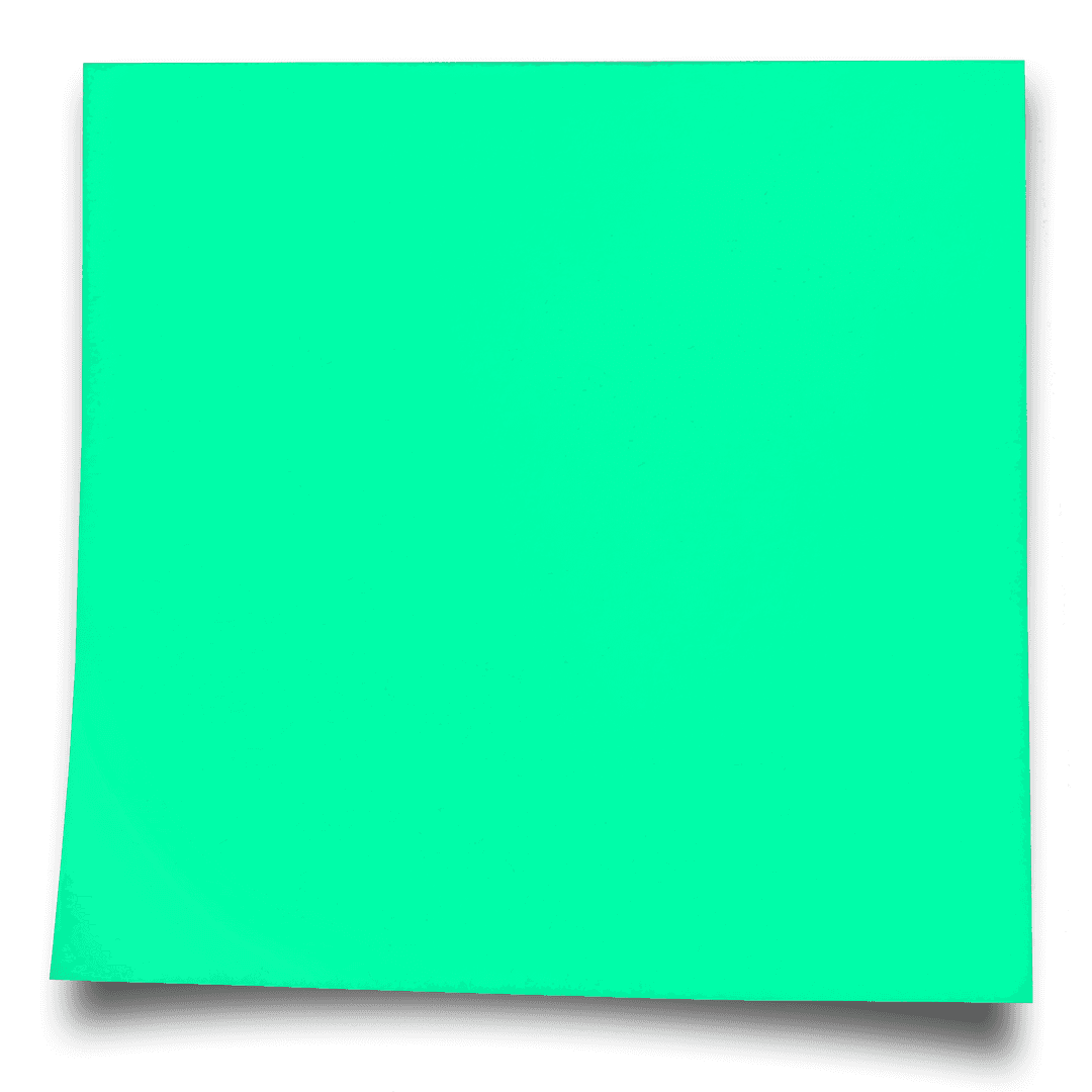 Transparent Green Card Mockup for Creative Design