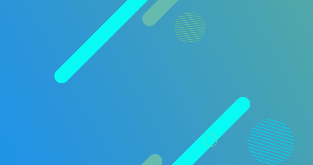 Dynamic Geometric Shapes on Gradient Background
