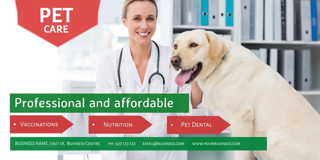 Professional Veterinarian Providing Pet Care Services - Download Free Stock Templates Pikwizard.com