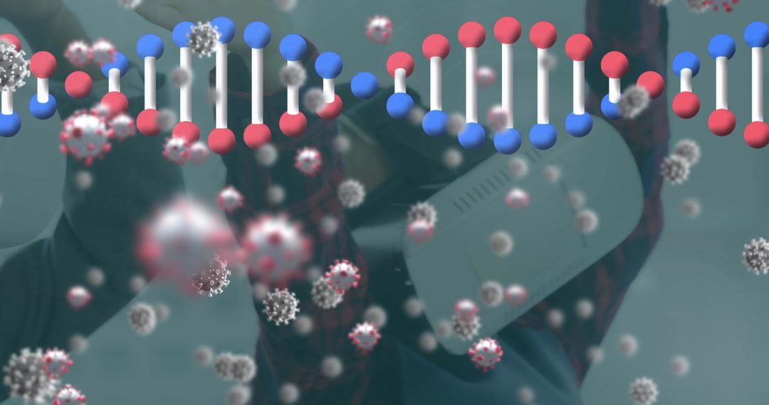 Virtual Reality Augmented with Genetic Research Amid Pandemic