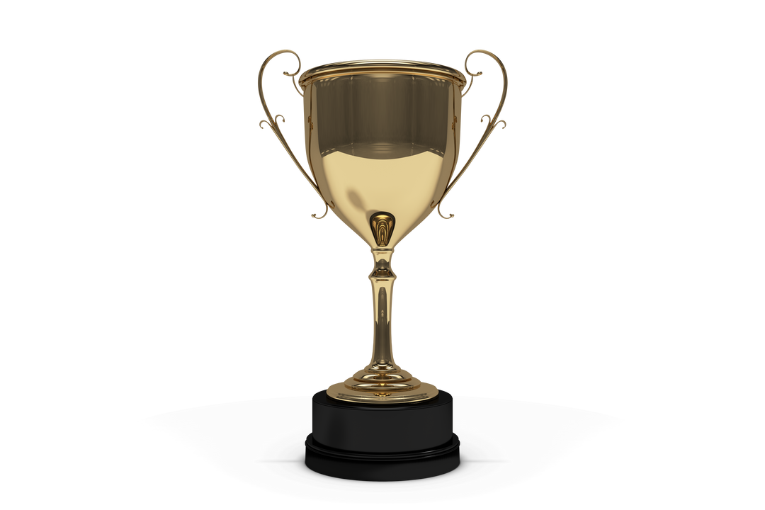 Shiny Gold Trophy Cup Transparent Background for Competitions - Download Free Stock Images Pikwizard.com