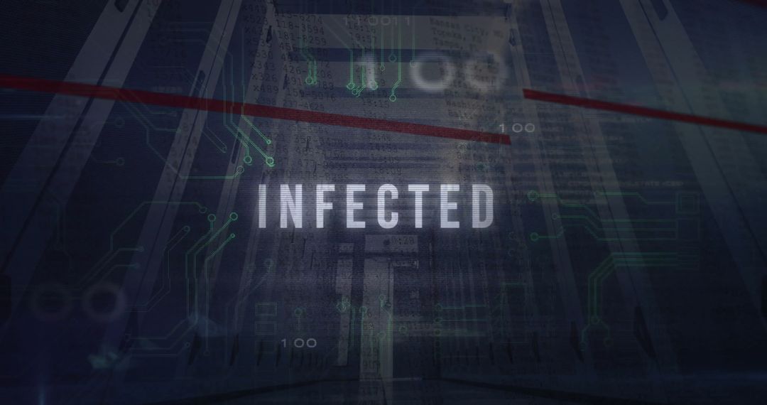 Cyber Security Alert Over Digital Server Backdrop