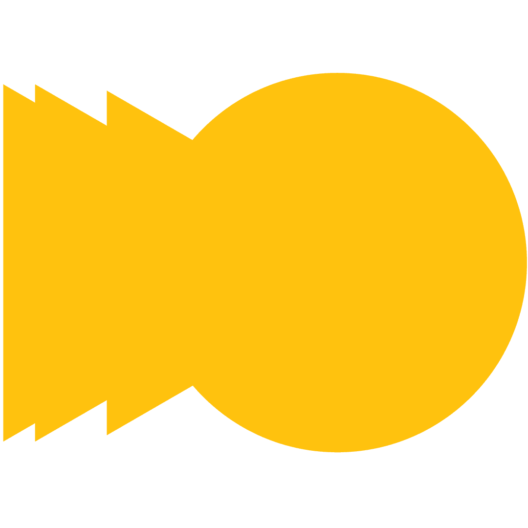 Transparent Yellow Banner With Copy Space