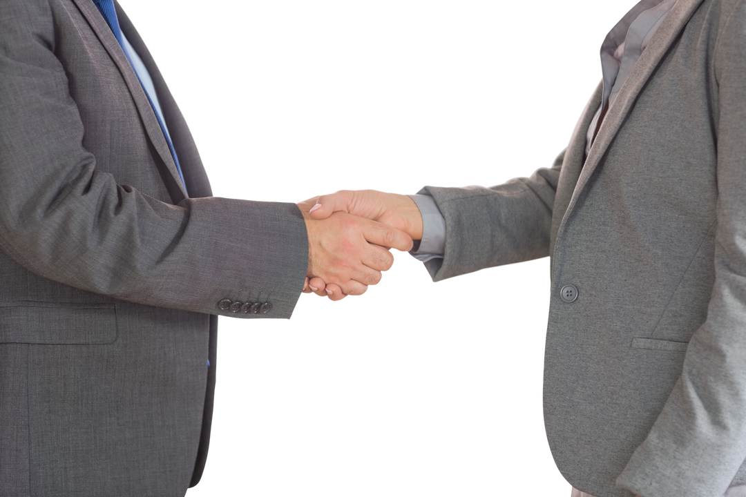 Transparent Business Handshake Seals Successful Deal Commitment - Download Free Stock Images Pikwizard.com