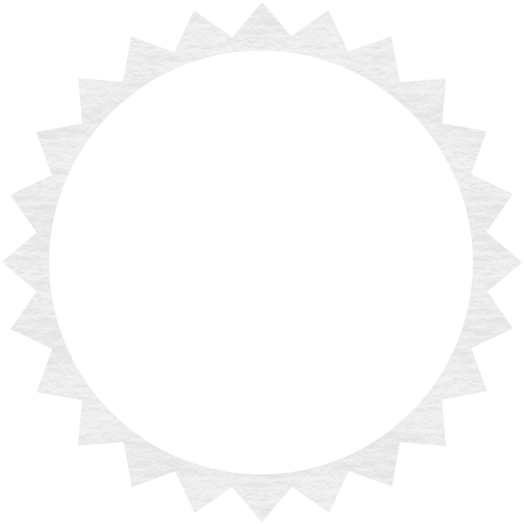 Transparent Circular Badge with Zigzag Edge Design - Download Free Stock Images Pikwizard.com