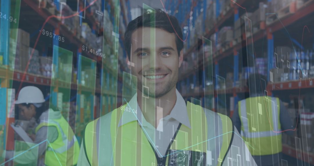 Warehouse Management and Data Analytics Concept