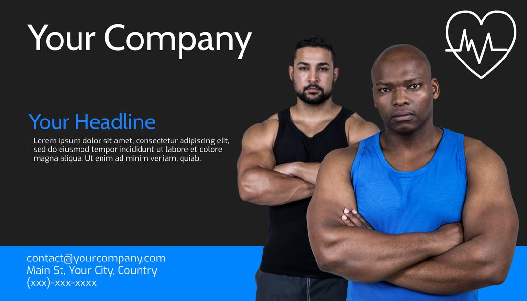 Fit Trainers Exemplify Strength and Motivation for Fitness Branding