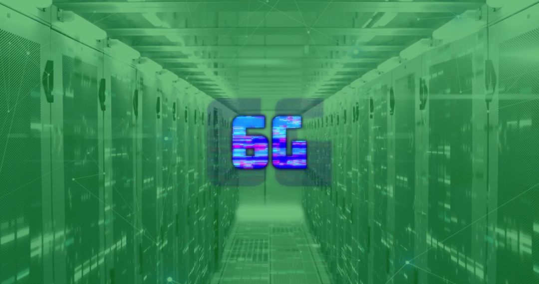 6G Technology in Data Center with Digital Graphics