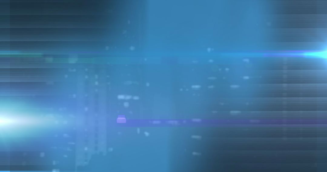 Abstract Technology Background with Glowing Digital Points