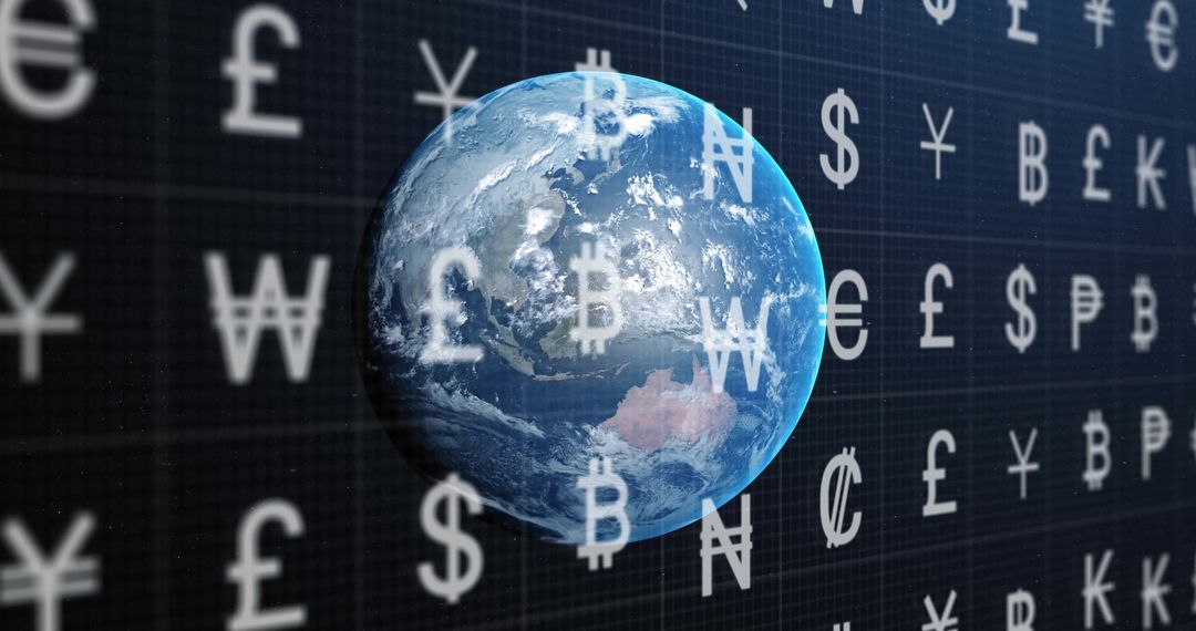 Global Currency Networking Around Digital Earth