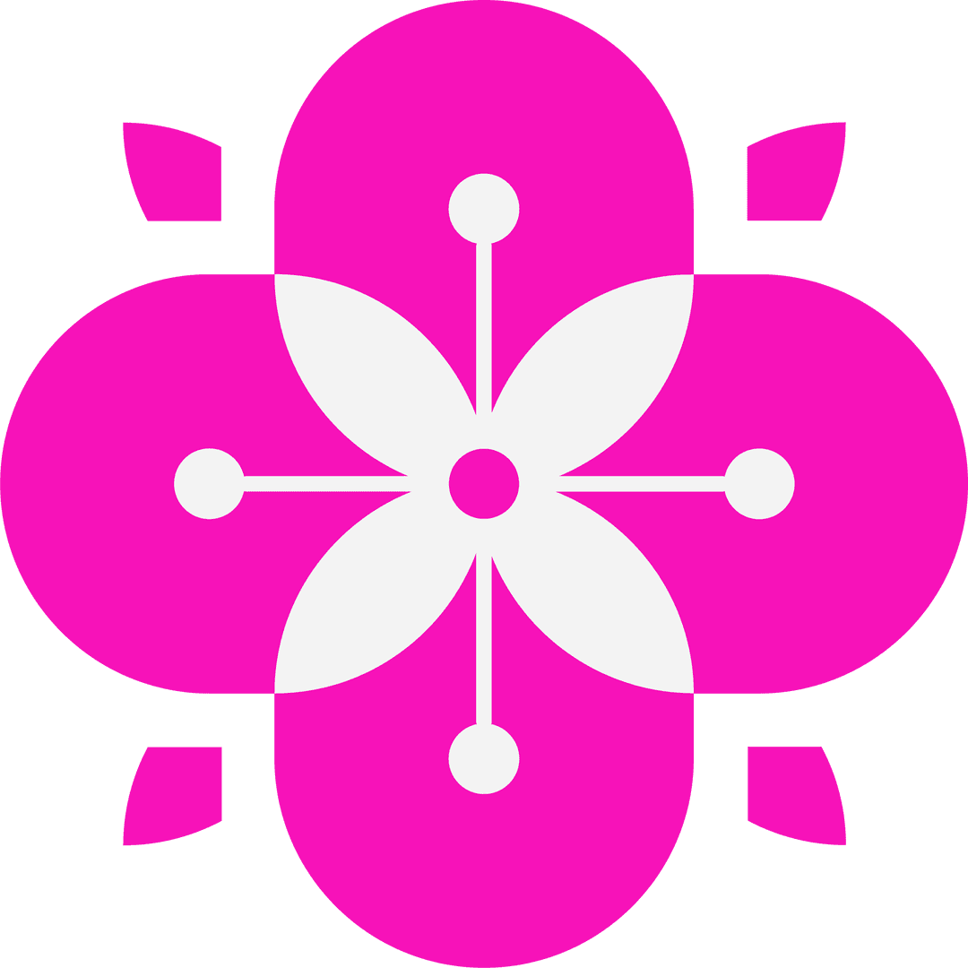 Flower Icon with Transparent Background for Digital Art Projects