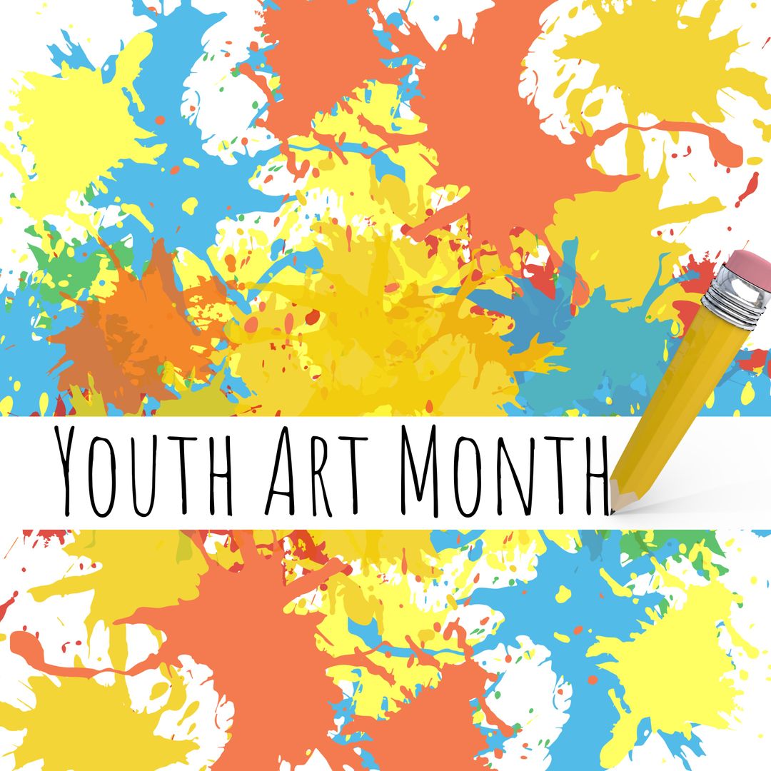 Vibrant Colors Celebrating Youth Art Month Creativity