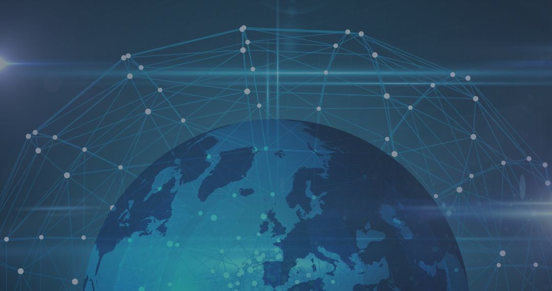 Global Digital Network and Data Connections Innovation