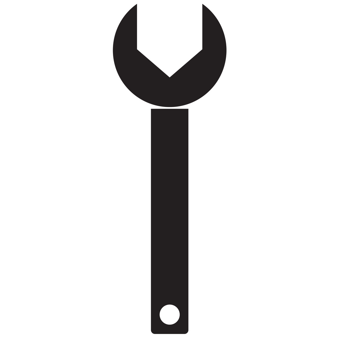 Black Open-End Wrench on Transparent Background - Download Free Stock Images Pikwizard.com