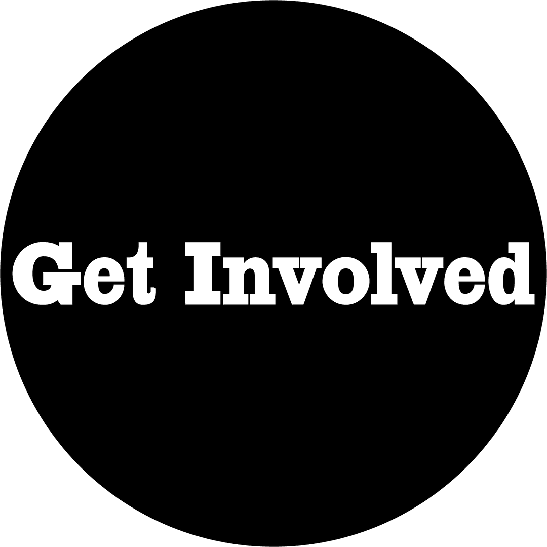 Get Involved Text on Transparent Background Illustration