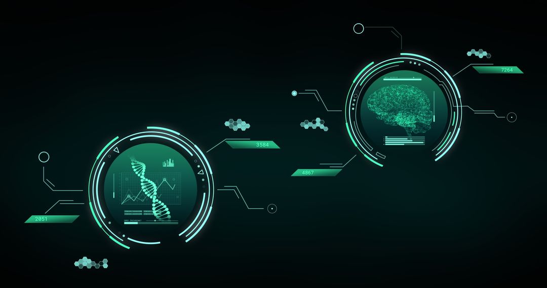 Digital Interface with DNA Strand and Brain for Data Processing