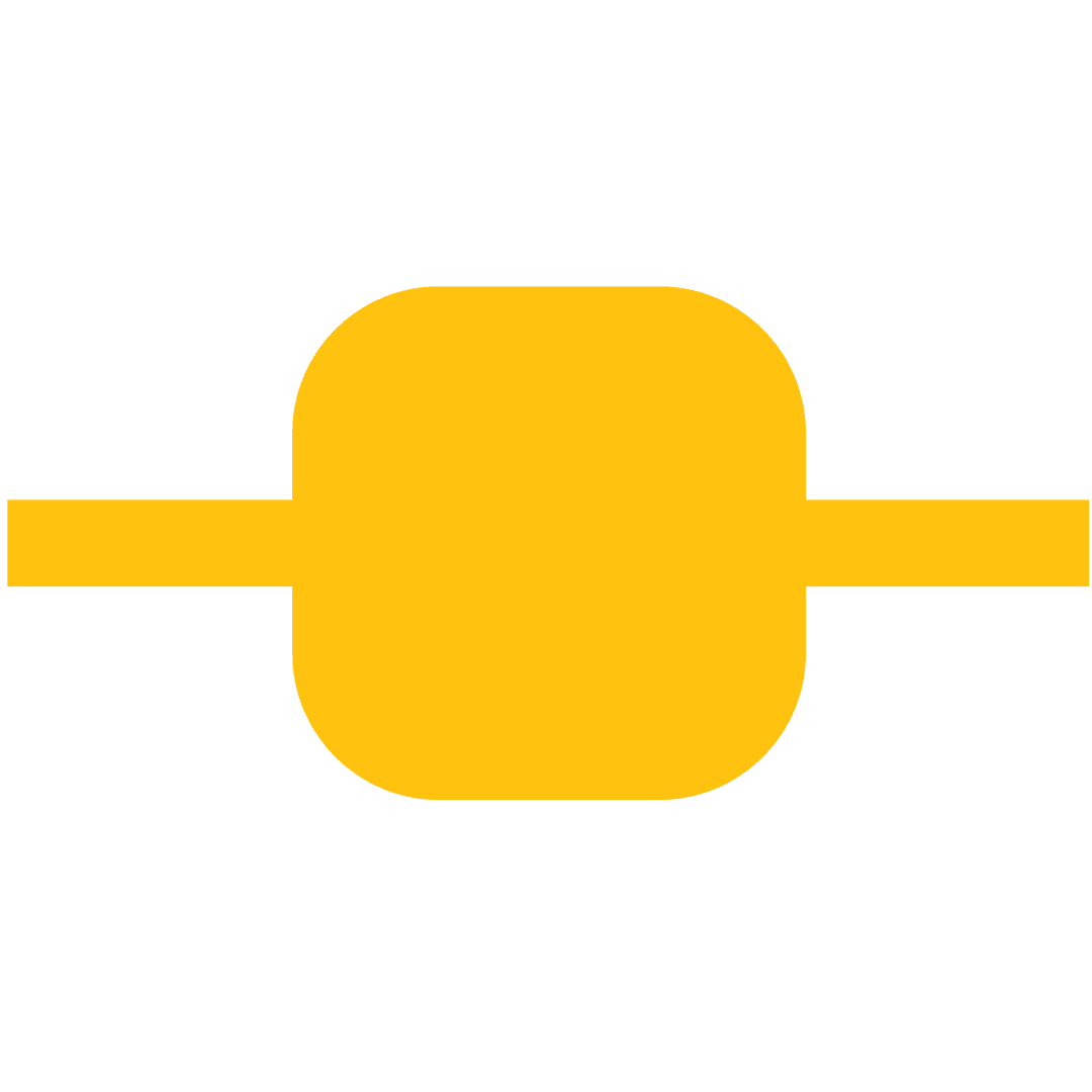 Yellow Transparent Banner Illustration with Copy Space