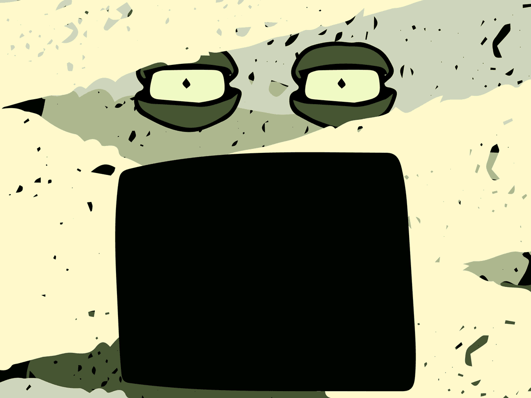 Abstract Shapes and Pattern on Transparent Background