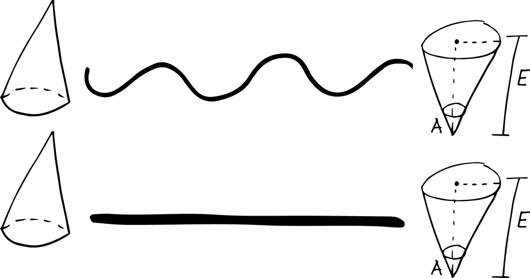 Mathematical Shapes and Equations Transparent Design