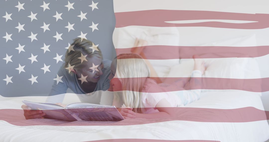 Mother Daughter Connection While Celebrating American Independence