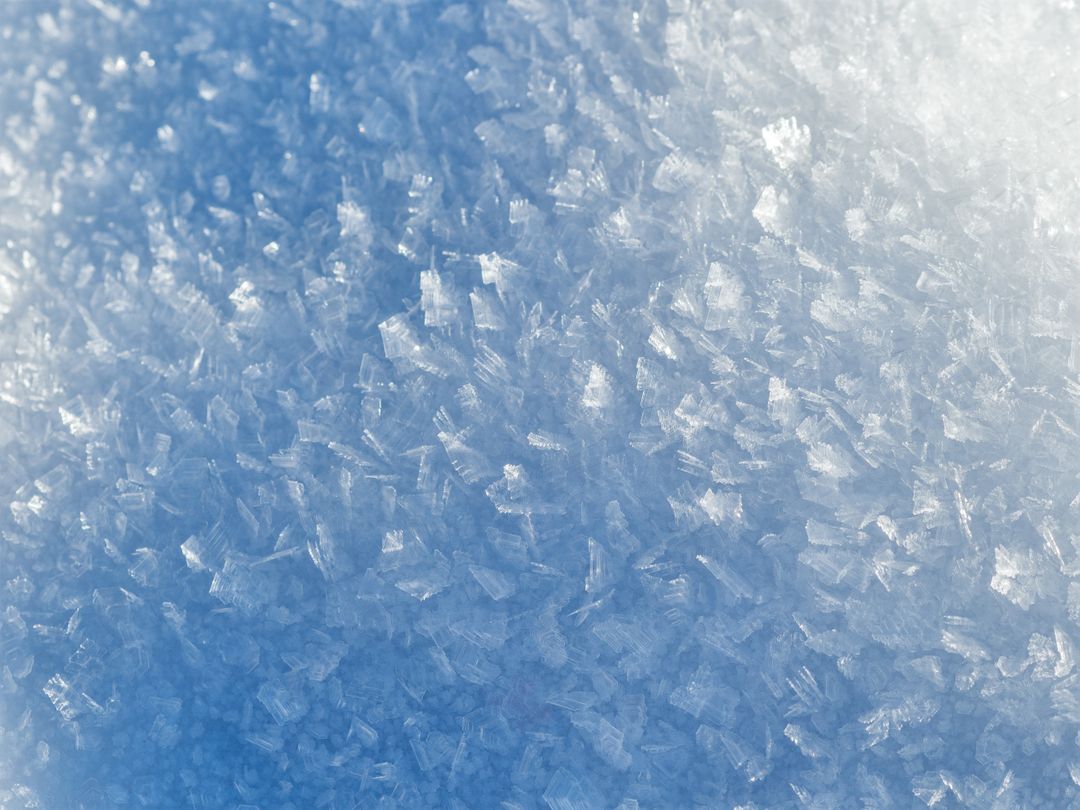 Close-Up View of Crystalline Snow on Ground - Free Images, Stock Photos and Pictures on Pikwizard.com