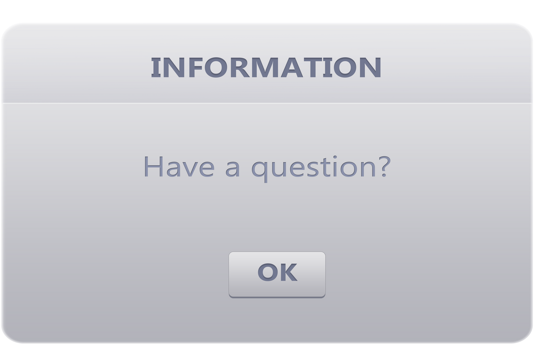 Transparent Information Dialog Box Asking a Question - Download Free Stock Images Pikwizard.com