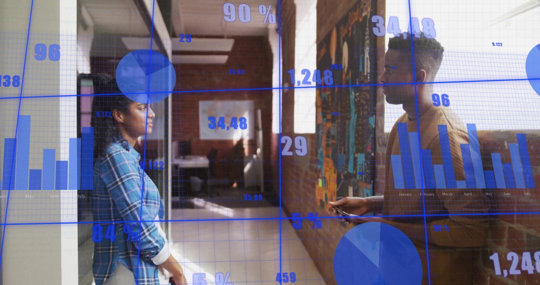 Digital Overlay Data Analysis with Diverse Colleague Discussion