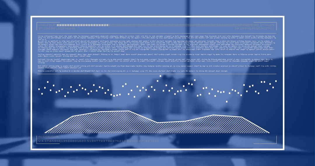 Abstract Financial Data Integration in Contemporary Workspace