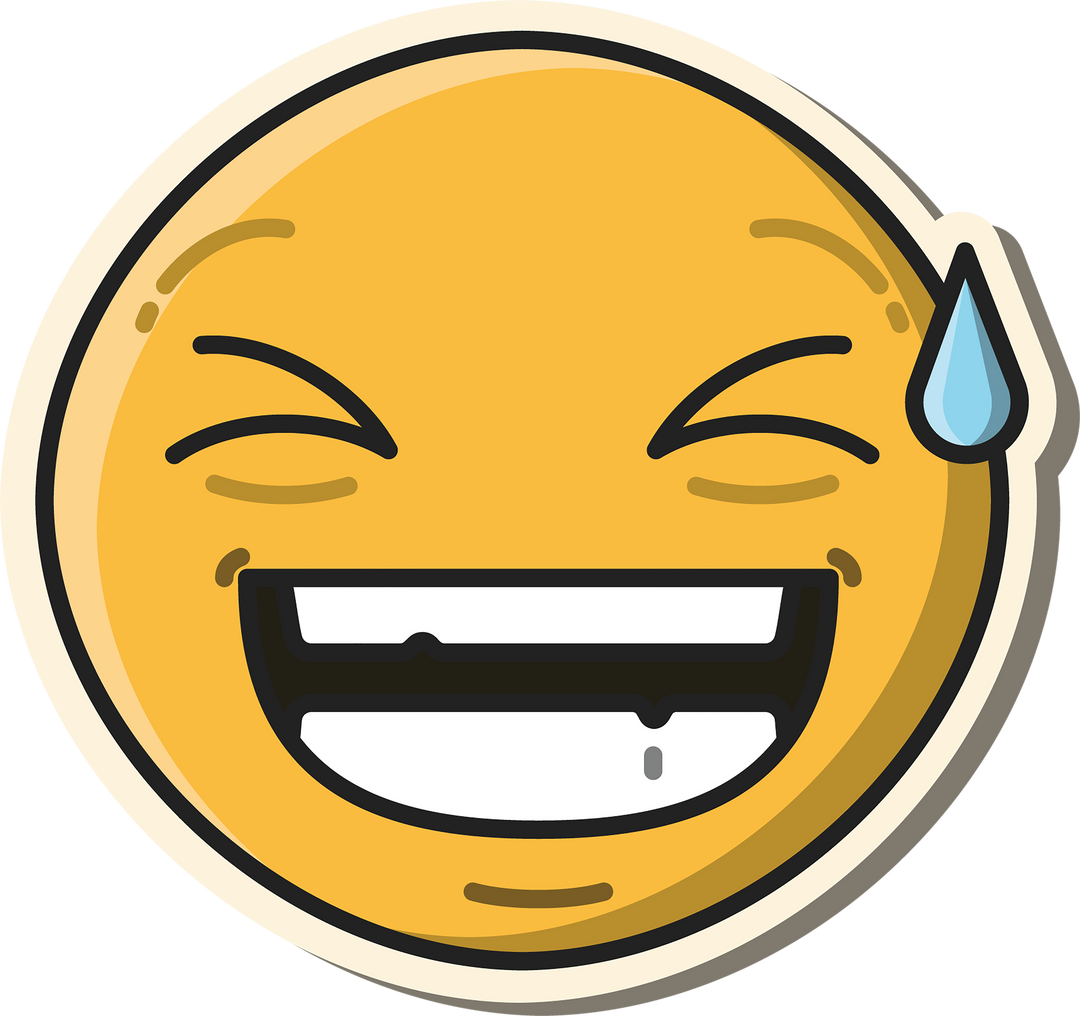 Smiling Emoji with Handkerchief on Transparent Background, Emotion and Happiness - Download Free Stock Images Pikwizard.com