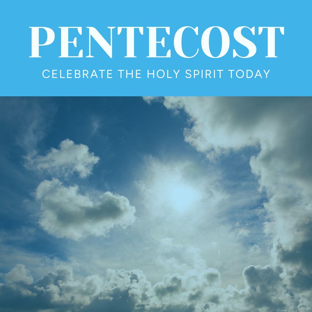 Pentecost Sky Imagery Celebrating Holy Spirit - Download Free Stock Templates Pikwizard.com