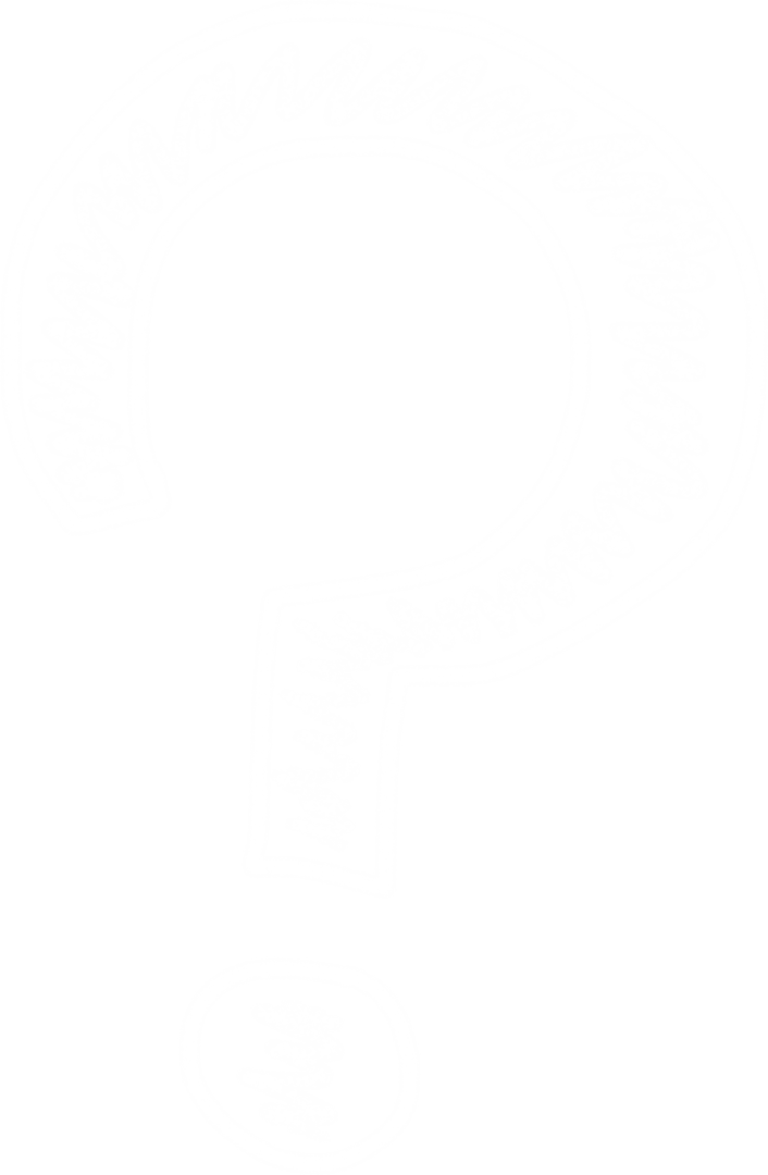 Transparent Sketched White Question Mark Symbol Illustration