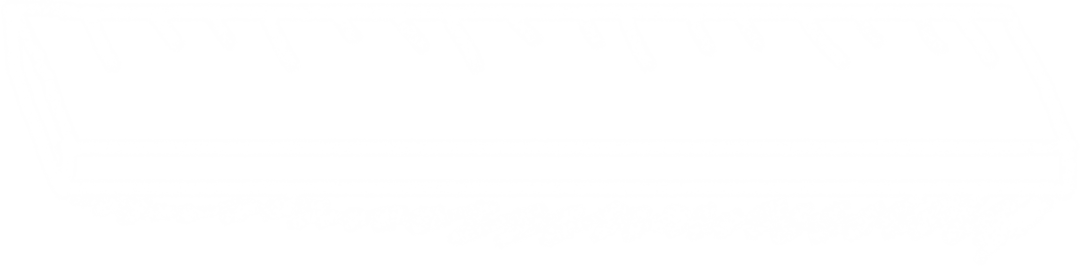 Digital White Ruler Illustration on Transparent Background