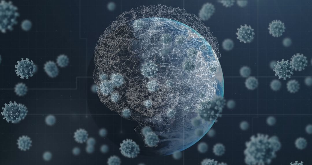 Digital Integration of Coronavirus with Earth and Brain Models