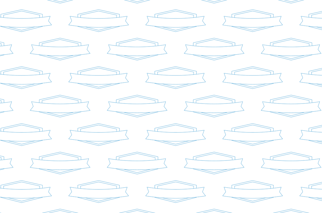 Variety of Blue Geometric Shapes on Transparent Background